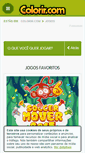 Mobile Screenshot of jogosflash.colorir.com