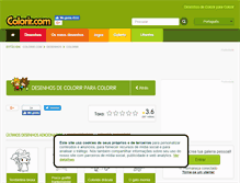 Tablet Screenshot of colorir.colorir.com