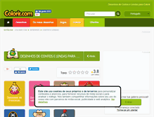 Tablet Screenshot of contos-e-lendas.colorir.com