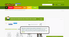 Desktop Screenshot of desenhos-dos-utentes.colorir.com