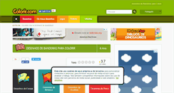 Desktop Screenshot of bandeiras.colorir.com